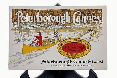 Peterborough Canoes Boats Ontario Canada 1929 Catalog Reprint Paddles Oars Dory • $44