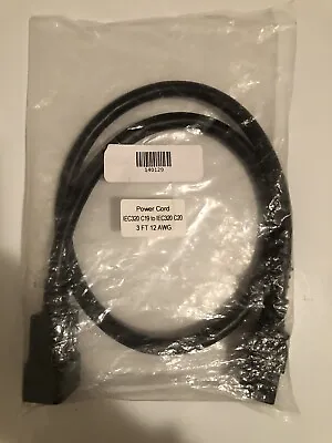 New Power Cord IEC320 C19 To IEC320 C20 3ft 12 AWG For Medical Equipment • $8.30