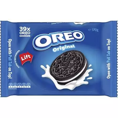 Oreo Original Biscuits Family Pack 370g • $15