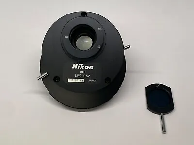 Nikon Dic Lwd 0.52 Microscope Condenser • $550