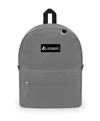 Everest Classic Backpack One Size DARK GRAY • $19.99