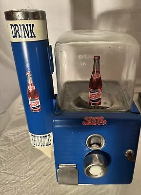 Super Rare Vintage Pepsi Cola Peanut Not Gum Ball Machine With Key! • $1099