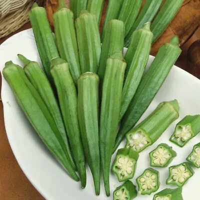 Okra (Clemson Spineless) 60+ Seeds (Esculentus) Instructions Included X • $10