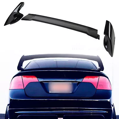 Fits 06-11 Honda Civic 2DR Coupe Glossy Black Mugen Style RR Trunk Wing Spoiler • $78.92