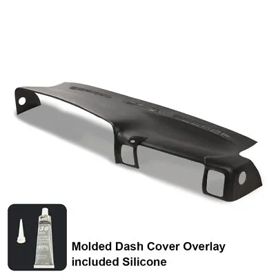 Molded Dash Cover Overlay Fit For 1999-2006 Silverado 1500 2500 Sierra Black New • $97.79