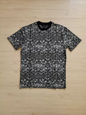 Louis Vuitton Authentic Men's Gray Thick Fabric Cotton Monogram T-ShirtSize S • $135