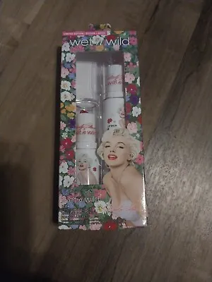 Marilyn Monroe X Wet N Wild Red Lipstick & Balm LIMITED EDITION Set NIB • $30