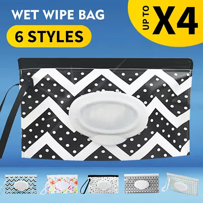 Dispenser Travel Wet Wipe Bag Pouch Baby Care Portable Tissue Case Holder Box • $7.50