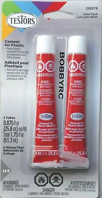 Testors Cement Glue Plastic Models 290278 3509C Airplane Tank Car Trucks • $11.95