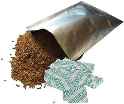Dry-Packs 5-Gallon 20 X30  Mylar Bags And 2000cc Oxygen Absorbers 30 Pack -... • $29.99