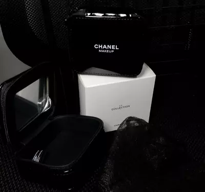 Chanel Beauty Vip Gift Makeup Case Jewelry Box Lipstick Box Black • $55