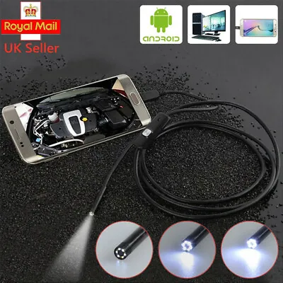 £6.96 • Buy LED WIFI/3 In1 Endoscope Camera Wireless Borescope Inspection For IPhone Android