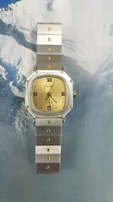 Ardath Stainless Steel Swiss Made Gold Plated Ladies Watch 1980's New Vintage • $699.60