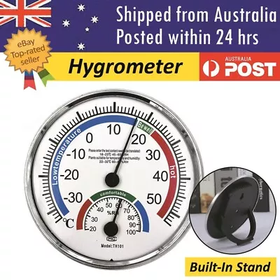 Household Analog Thermometer Hygrometer Temperature Humidity Monitor Meter Gauge • $13.95