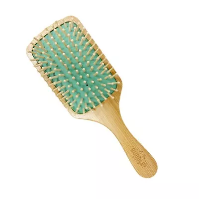 Large Natural Bamboo Paddle Wooden Hair Brush Comb Massage Scalp Airbag Comb UK • £6.49