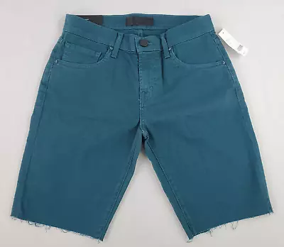 J BRAND Men Jean Shorts Raw Hem Cutoff JB001308 Leegin Blue Sz 28 $148 • $28.99