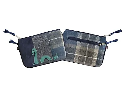 Loch Ness Monster Fairtrade Ladies Soft Tartan Coin Purse By Earth Squared • £12.59