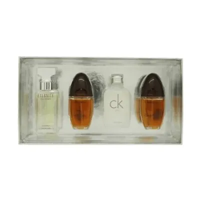 Calvin Klein Womens 4 X 15ml Miniature Gift Set Brand New & Boxed • £30.99