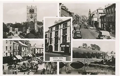 PC15390 Kendal. Multi View. Atkinson And Pollitt. RP • £6.75