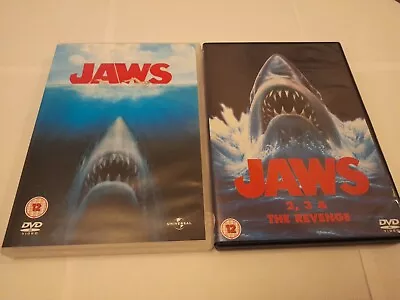 £7.15 • Buy Jaws Quadrilogy Complete Collection - 1 2 3 & 4 The Revenge UK R2 DVD Near Mint
