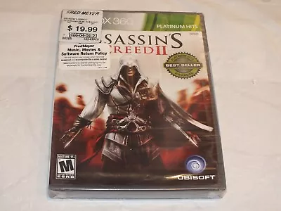 Assassin's Creed II (Microsoft Xbox 360 2009) New Factory Sealed • $19.79