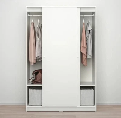 £200 • Buy Ikea Kleppstad Sliding Wardrobe 117× 176cm