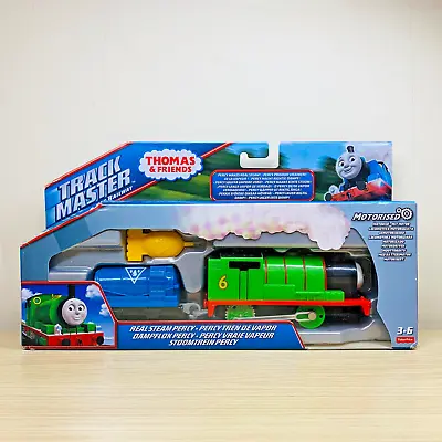 Real Steam Percy - Thomas & Friends Trackmaster Battery Motorised Railway Trains • $119.95