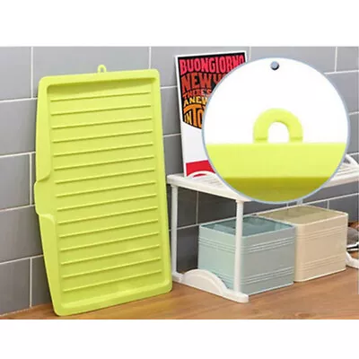 Kitchen Sink Drip Tray Dish Tableware Drainer Drain Board Drying Rack Holder • $47.35