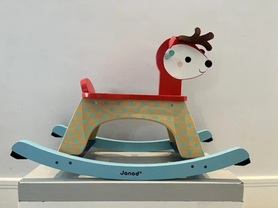 £15 • Buy Janod Rocking Fawn J08011 Wooden Rocking
