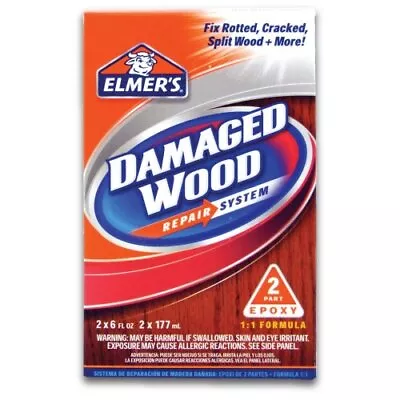 Elmer's E761Q E761L Wood Repair System 6 Oz White • $16.98