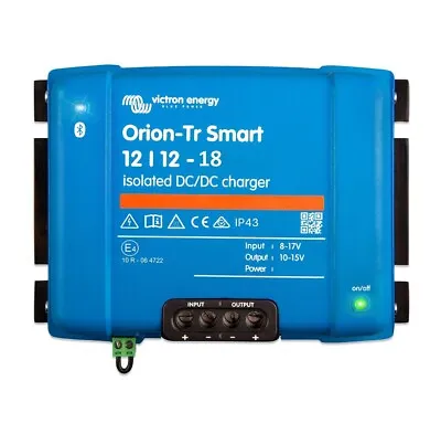 Victron Orion Smart DC-DC 3-Stage Battery Charger 12V To 12V 18A Isolated Energy • £145.99