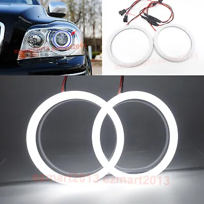 Cotton LED Halo Ring For Volvo XC90 2008-2014 Xenon Headlight Angel Eye DRL Lamp • $26.01