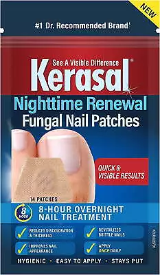 Fungal Nail Nighttime Nail Patches14 Ct  Restores Discolored Or Damaged Nails • $18.58