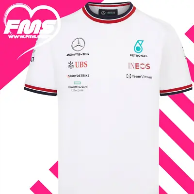 £35.99 • Buy 2022 Mercedes AMG Petronas F1 Team Official Team Driver T-Shirt White