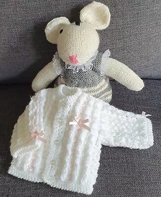 ***Hand Crochet Baby Cardigan*** • £5.50