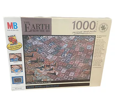 MB PUZZLES The Earth From The Air 1000 Piece Jigsaw Puzzle Sealed • $8.29