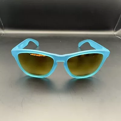 Oakley PaulSmith Prototype Frogskin BlueFrost Rubberized W/24k Gold Iridium Lens • $1425