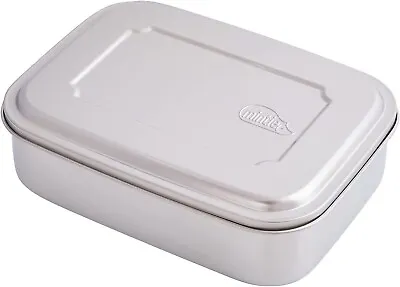 £18.99 • Buy Versa Max Stainless Steel Eco Metal Pack Lunch Box 1.8 Litre Steel Lunchbox