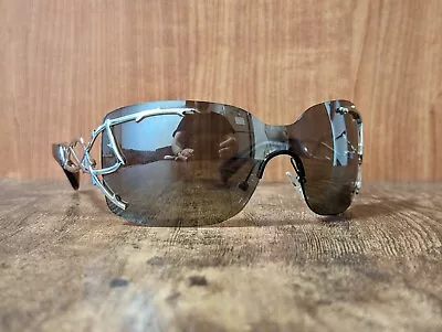 Vintage Thierry Mugler Tm10110 Shield Sunglasses Made In France 129/18 #x14 • $110