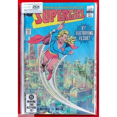 £21.99 • Buy Supergirl # 1 1st Issue 1st Print DC Comic Book Issue 1982 (Lot 2933