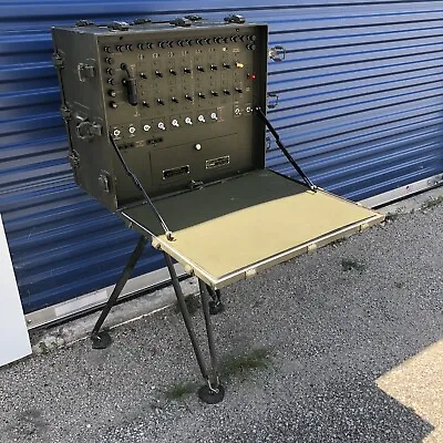 VINTAGE US MILITARY SWITCHBOARD SB-4/GTC-1 1960s VIETNAM WAR ERA LOCAL PICK UP • $1200