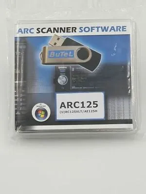 BUTEL ARC-125 SOFTWARE For UBC-125XLT Scanner  Arc125 Ubc125 Ubc125xlt • £26.95