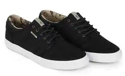 Kustom Remark 2 Black Canvas Lace Up Casual Shoes Size 8 - 12. NWT RRP $89.99. • $49.99