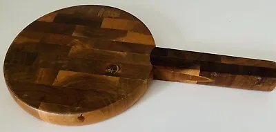 Danish Dansk Staved Teak Cheese  Board With Spreader Vintage 50’s • $67.68