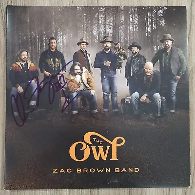 Chris Fryar Signed Zac Brown Band - The Owl Vinyl Record Drummer Legend RAD • $199.99