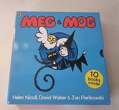 Meg And Mog Collection 10 Books Box Set By Helen Nicoll And Jan Pienkowski  • £11.99