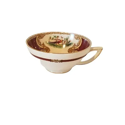 Myott Staffordshire Chelsea Bird Red Coffee Tea Cup Rare Vintage • $16.58