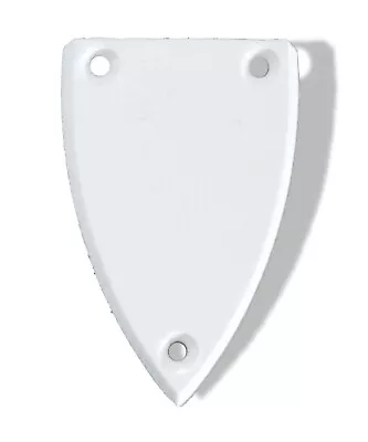 $7.22 • Buy Truss Rod Cover Curved V Triangle Matte White Medium  081190MWH