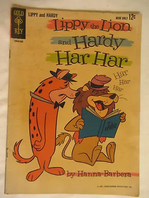 Lippy The Lion And Hardy Har Har #1 Gold Key Comic Silver Age 1962 • $25