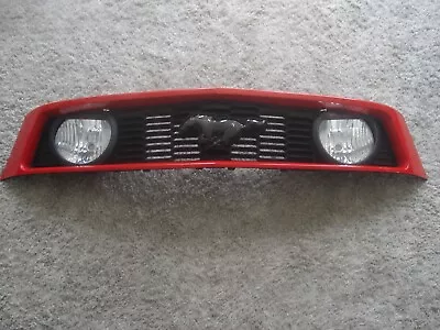 2011-12 Ford Mustang Red Front Grill/Surrounding Frame • $210